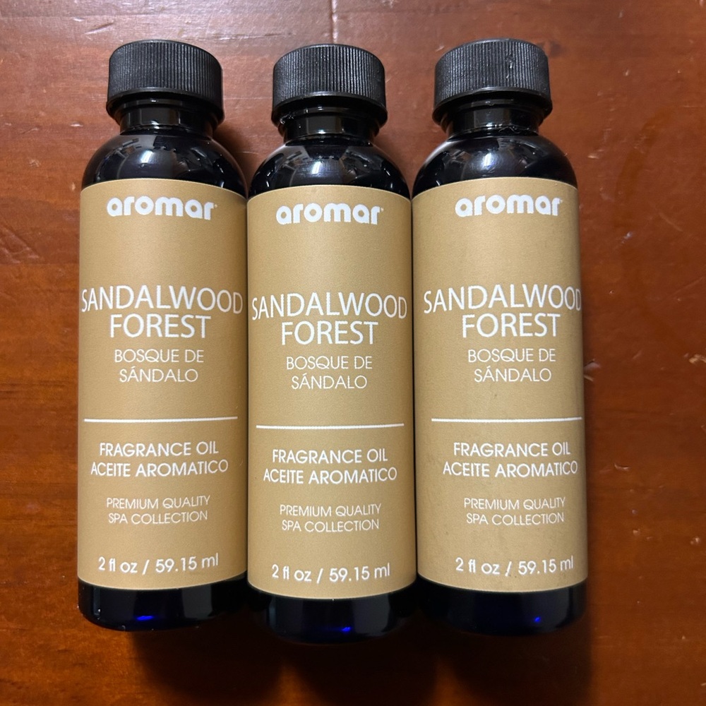 2 fl oz - 3-Pack, Sandalwood Forest Fragrance oil